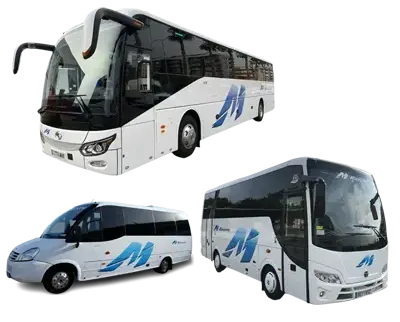 Autocares Racero. Autocar, midibus y minibus